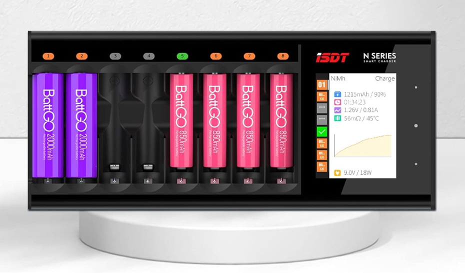 iSDT C4 Evo vs iSDT N8 : Which Charger Is Right for You?