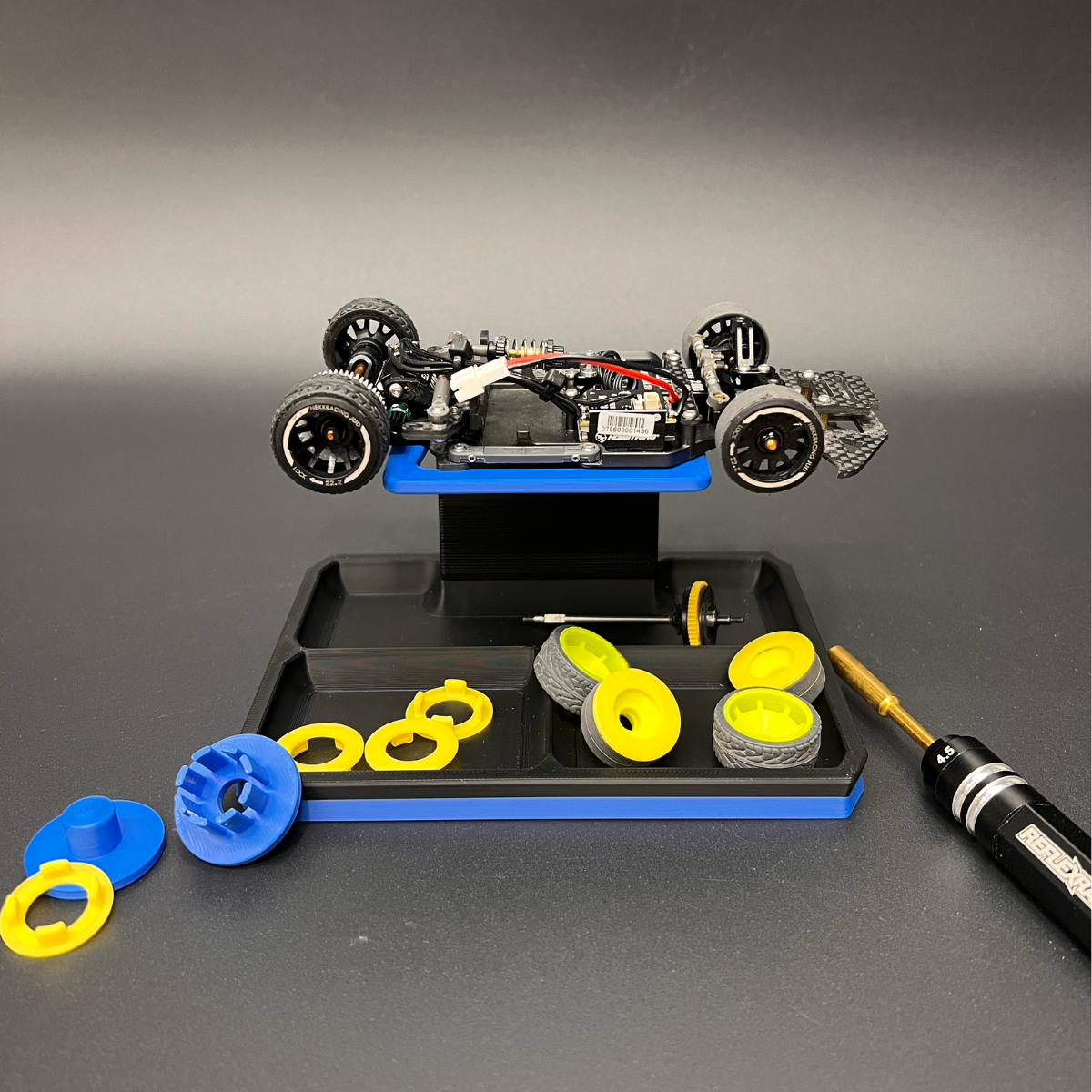 1-Tier Modular Pit Stand (Single Car Frame)