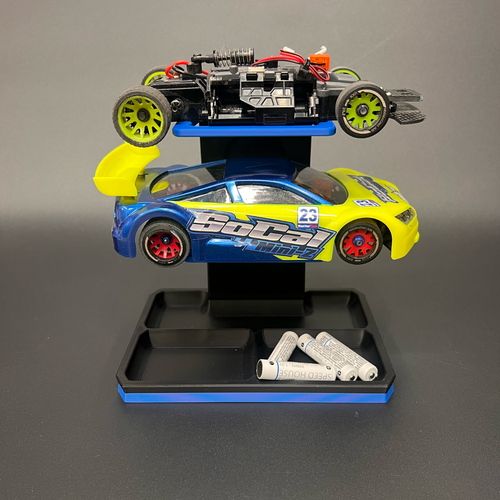 2-Tier Modular Pit Stand (Dual Car Frame)